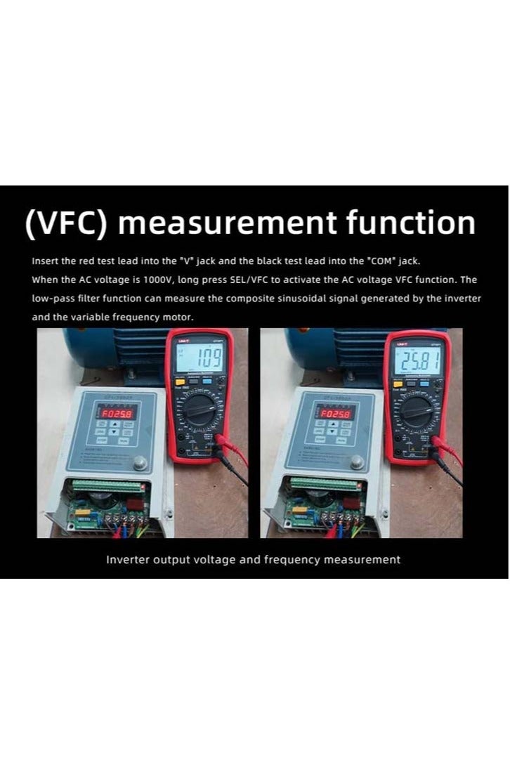 UniT UNI-T UT105+ Automobile Multimeter High Precision True RMS Automobile Automatic Range Actual Value Digital Multimeter. - Image 4