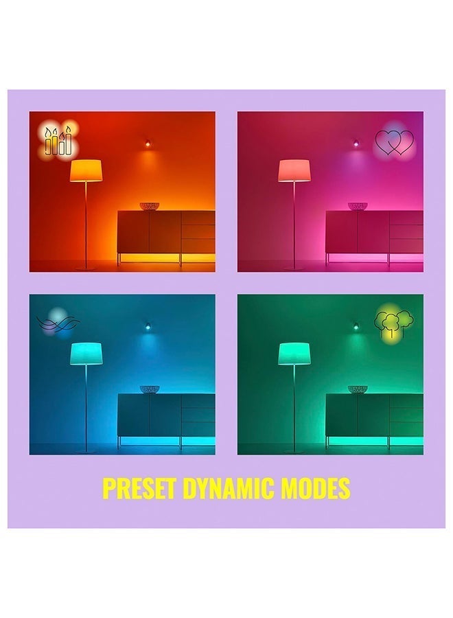 Wiz Smart LED Bulb, Wi-Fi And Bluetooth Connected,50W Colour and White Light, RGB, Works With Alexa And Google Assistant And App-[GU10 Spot] - Image 2