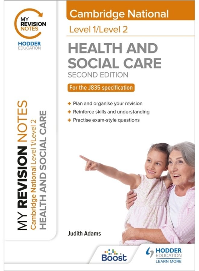 My Revision Notes Level 1 Level 2 Cambridge National in Health Social Care Second Edition - Paperback