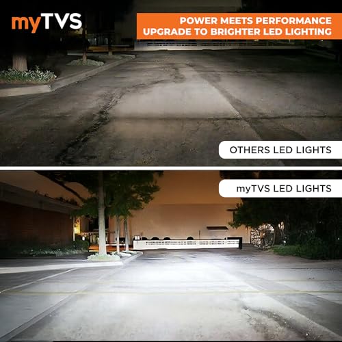 myTVS LED Car Headlight Bulbs |152W Super Bright 6000K Cool White LED Conversion Kit | High Power Waterproof Headlamps 15200 Lumens| Plug & Play, Long-Lasting, Universal Fit, 2-Year Warranty LED8-HB3 - Image 4