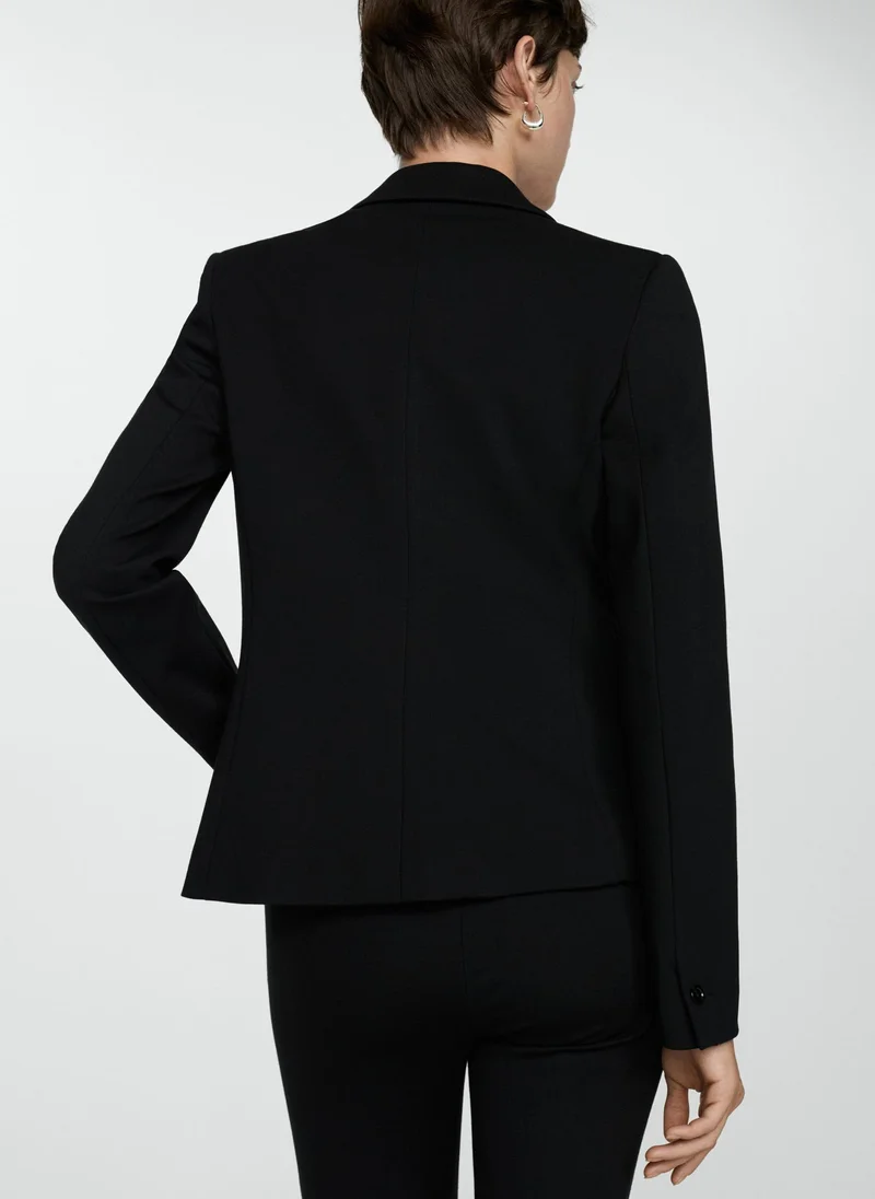 MANGO Casual Suit Jacket With Pockets