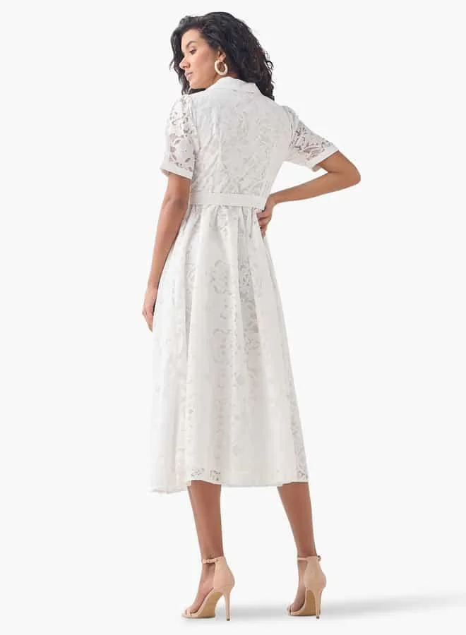 2Xtremz Floral Belted Dress