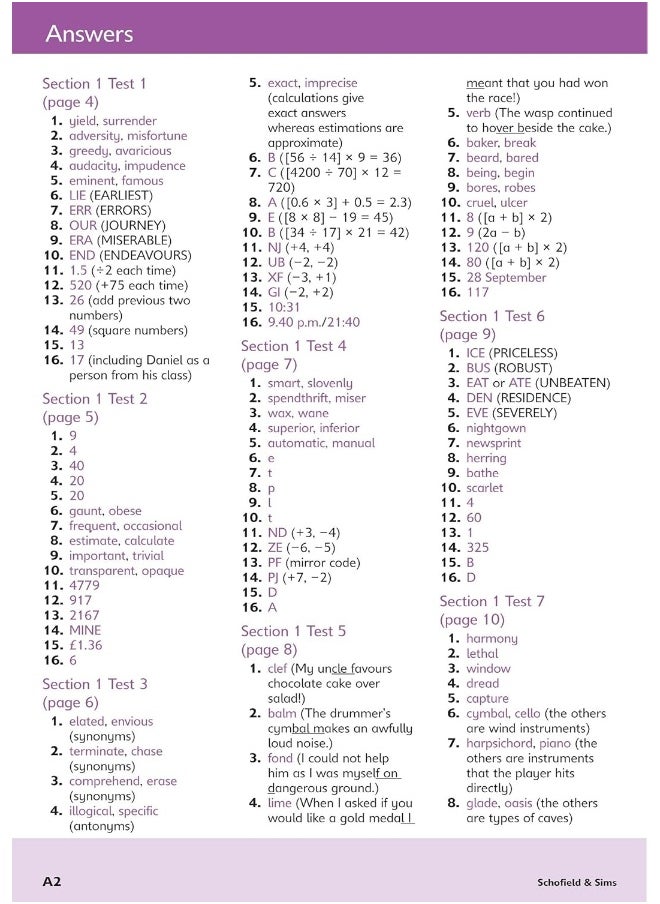 null - 11+ Verbal Reasoning Rapid Tests Book 6: Year 6-7, Ages 11-12 - Image 1