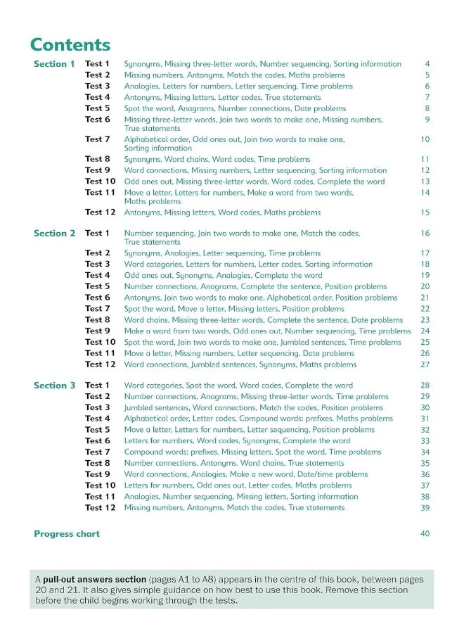 null - 11+ Verbal Reasoning Rapid Tests Book 6: Year 6-7, Ages 11-12 - Image 1