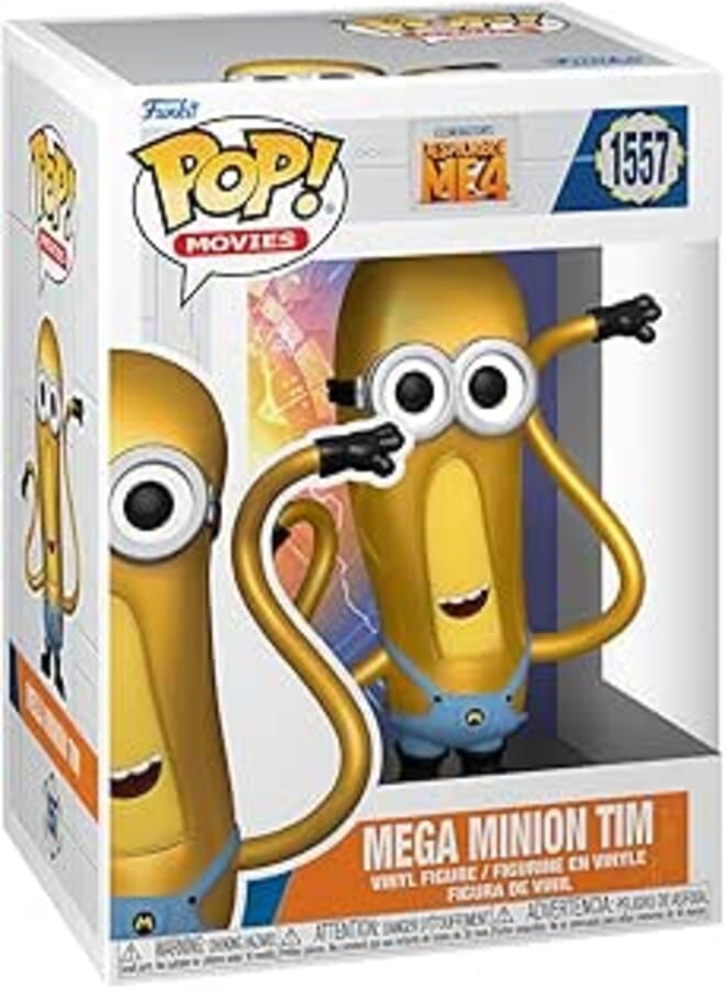 Funko Pop! Cartoon Animation: Despicable Me 4 - Mega Minion Tim #1557