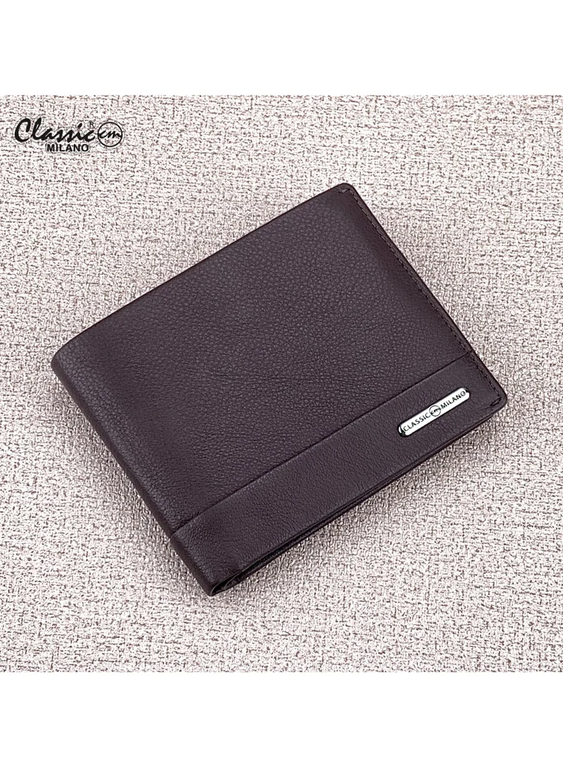 Classic Milano Classic Milano Genuine Leather Wallet for Men – Slim Bifold Men’s Wallet with RFID Blocking, Multiple Card Slots – Stylish Mens Purse Wallets Gift for Husband, Father