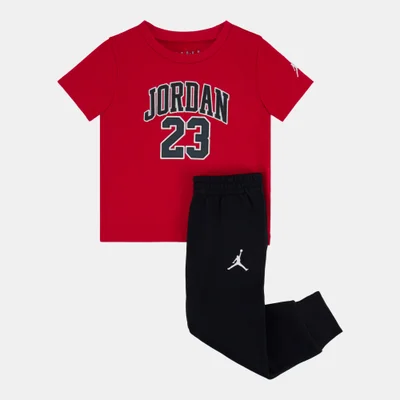 Jordan Kids' Logo T-Shirt and Pants Set