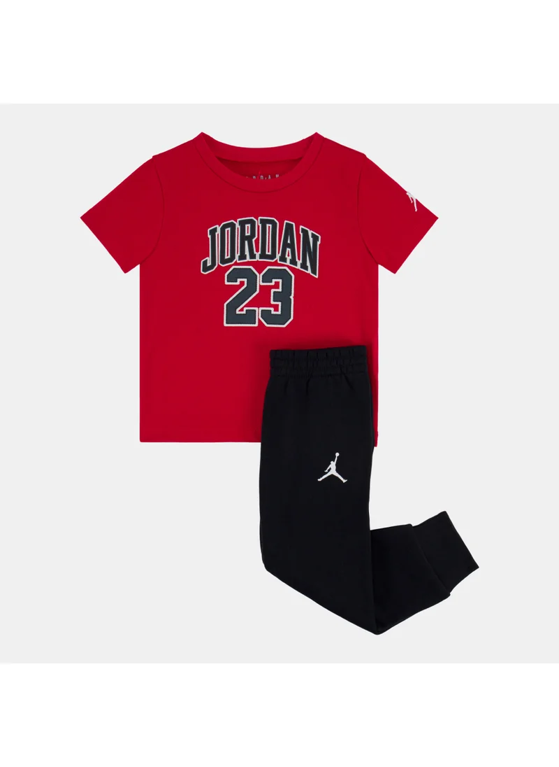 Jordan Kids' Logo T-Shirt and Pants Set