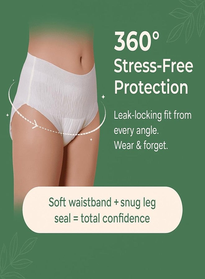 Fabpad Ultra Absorbent Disposable Use & Throw overnight Period Panties - Pack of 10 (XXL/XXXL) - Image 5