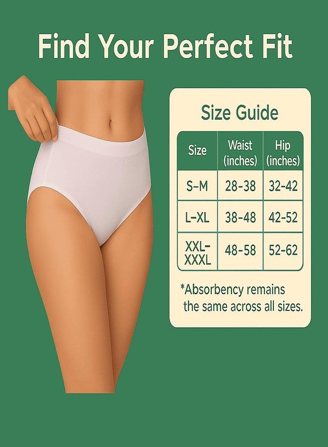Fabpad Ultra Absorbent Disposable Use & Throw overnight Period Panties - Pack of 10 (XXL/XXXL) - Image 3