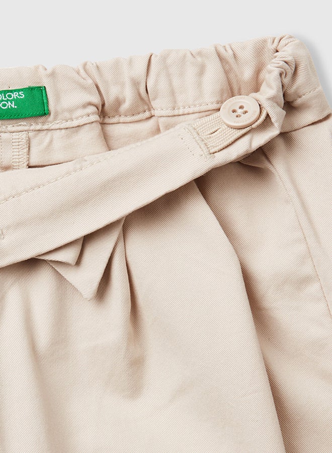 بينيتون بنطلون بنات مع القوس - Image 3