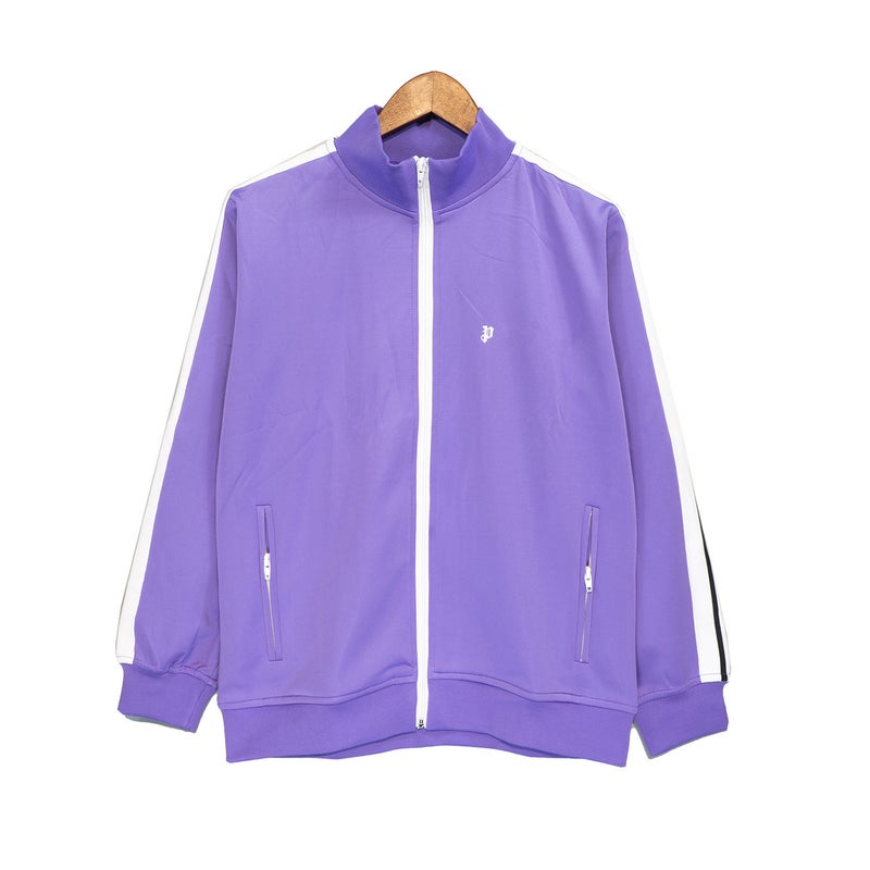 Angel Rainbow Side Weaving Strip Classic Retro Loose Solid Color Sportswear Fashionable School Uniform Top Jacket Suit Pants - Image 4