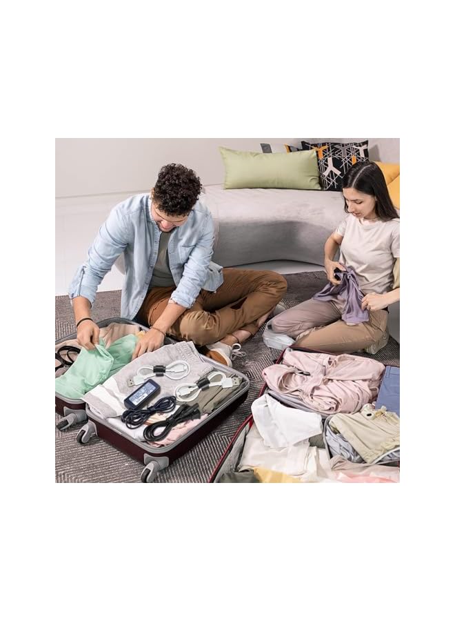 promass 6 Inch Black Cable Ties (100PCS) - Reusable Wire Organizers for Cord Management - Adjustable and Durable Cable Wraps for Home and Office Electronics - Image 2