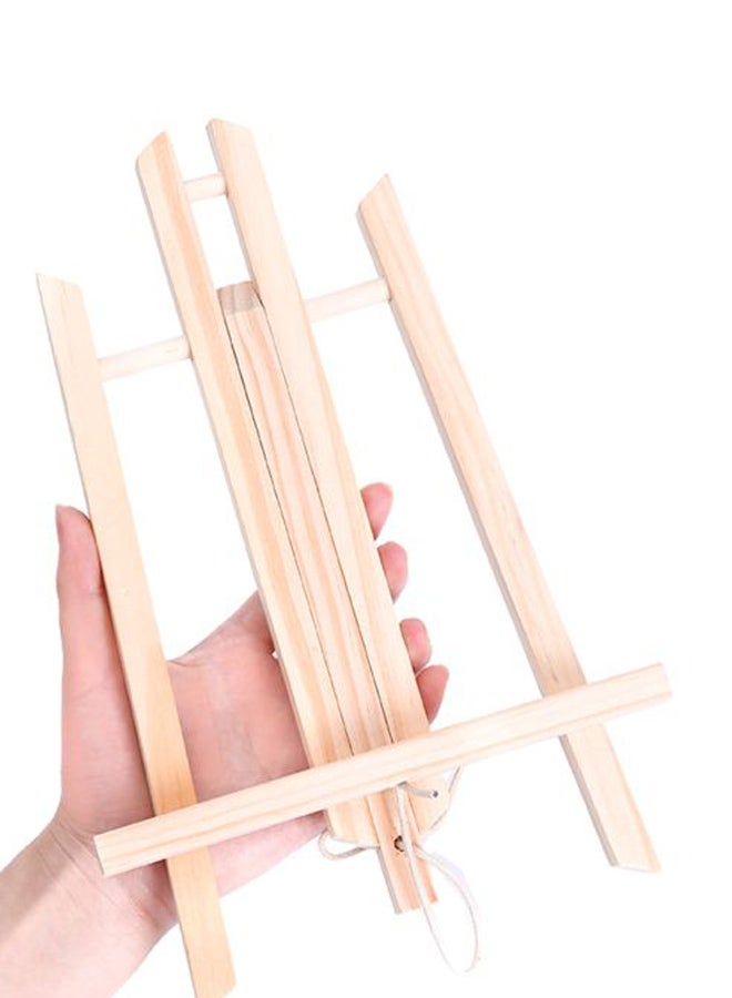Loquat Portable Wooden Art Easel Stand Beige - Image 3