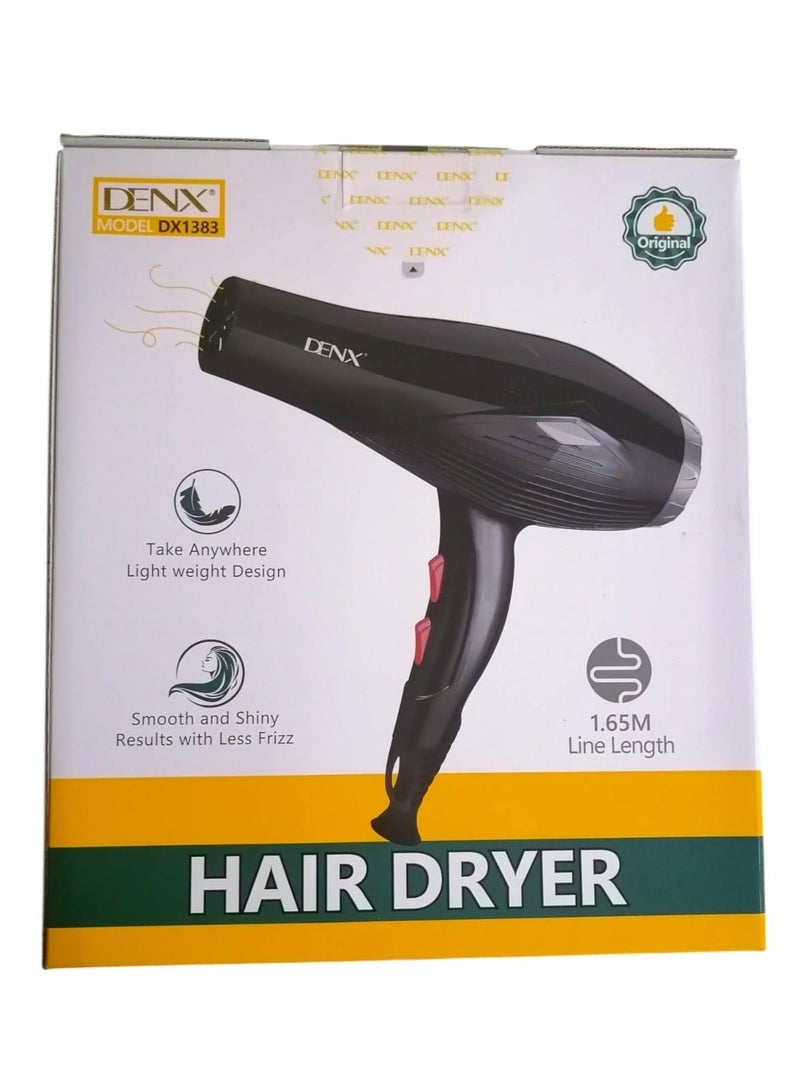دينكس مجفف شعر بقوة 2400 واط خفيف الوزن ومريح وتقنية التجفيف السريع مثالي لجميع أنواع الشعر - Image 3