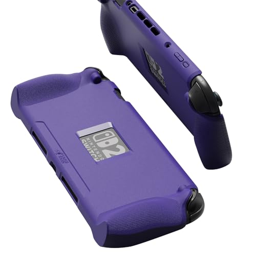 Savage Raven by Skull Co StandGrip for Nintendo Switch 2 A Soft Protective Case with Textured Grips Full Protection and Stand ShockAbsorption NonSlip and AntiScratch Cover Galactic Purple - Image 1