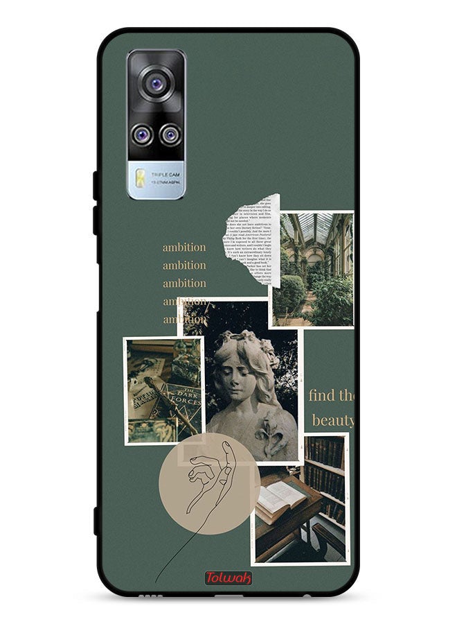 Tolwak vivo Y51 2020 Protective Case Cover Find The Beauty - Image 1