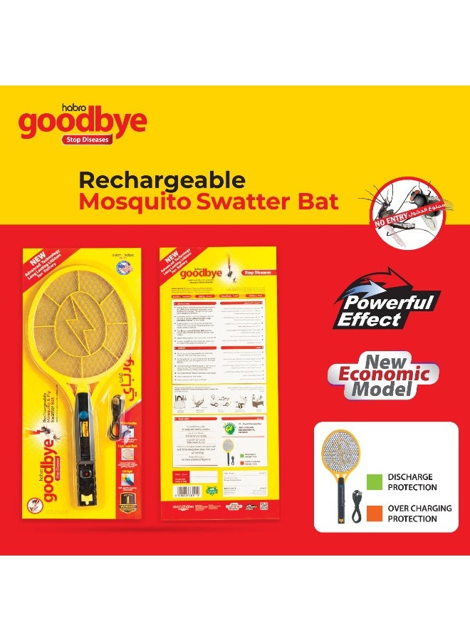 Dutch & Habro Goodbye Rechargeable Fly Swatter Bat - Image 5