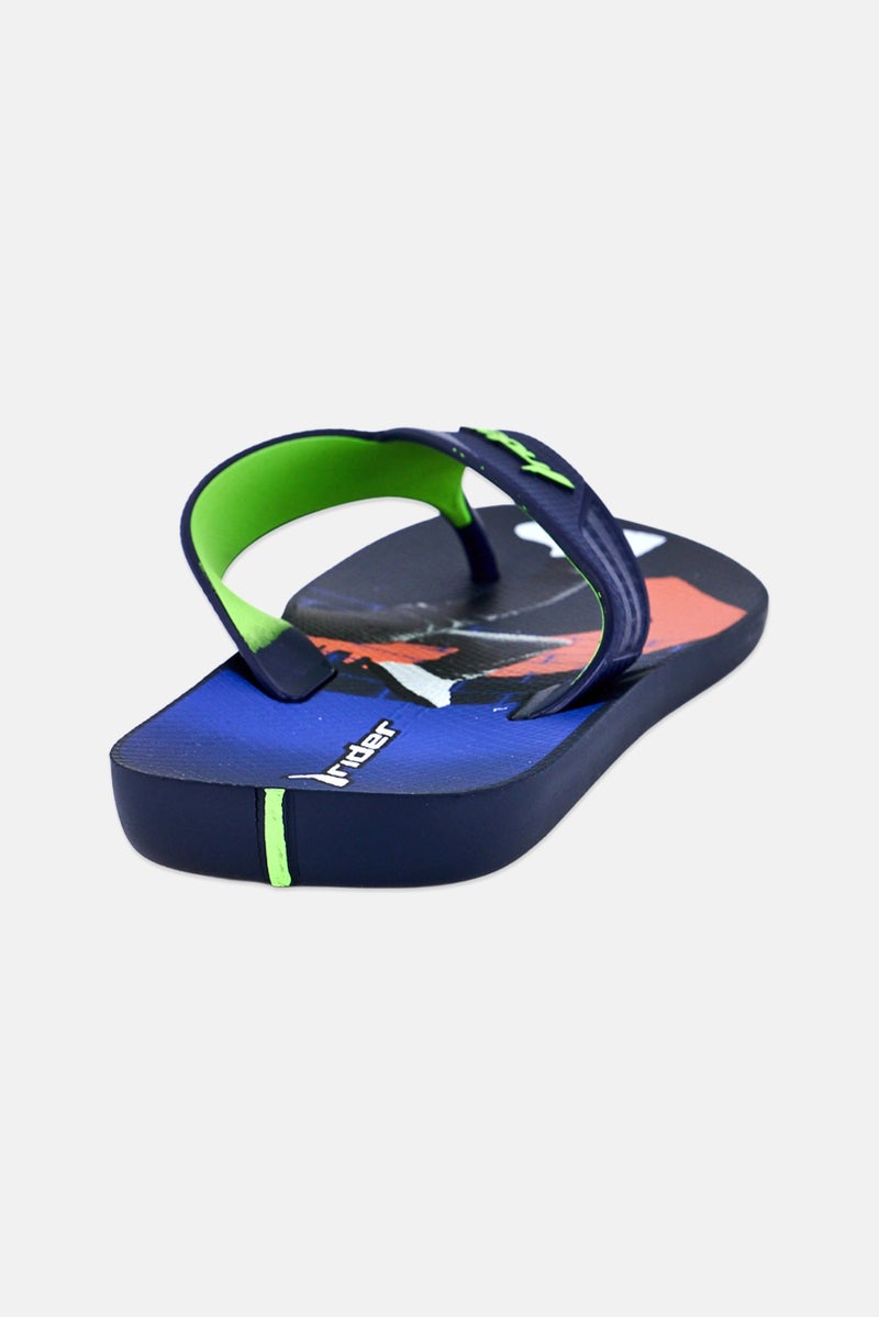 RIDER Men Way Logo Thong Slip On Slippers, Multicolor - Image 3