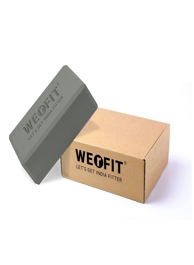 WERFIT Foam Yoga Blocks/Bricks - Lightweight and Durable Support for Yoga, Pilates, and Exercise - Set of 2 - Non-Slip Surface - Improve Flexibility and Balance - Image 1