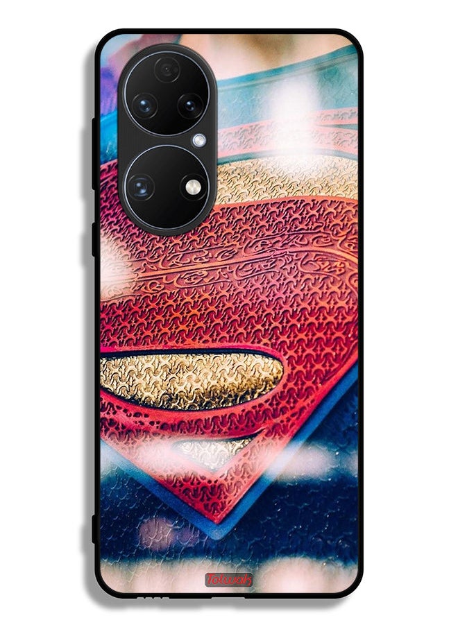 Tolwak - Huawei P50 Protective Case Cover Superman Logo - Image 1