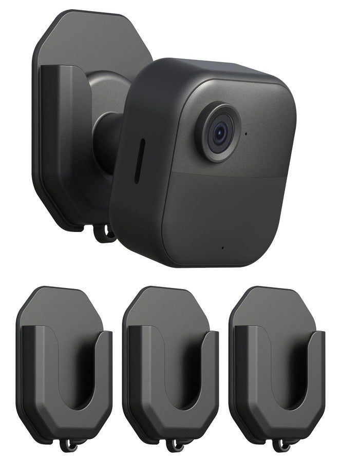 مجموعة من 3 حوامل تثبيت جدارية لكاميرات Blink Mini / Mini 2 / Blink Outdoor 4 / Blink Indoor، بدون حفر أو براغي، لاصقة HBV - Image 1