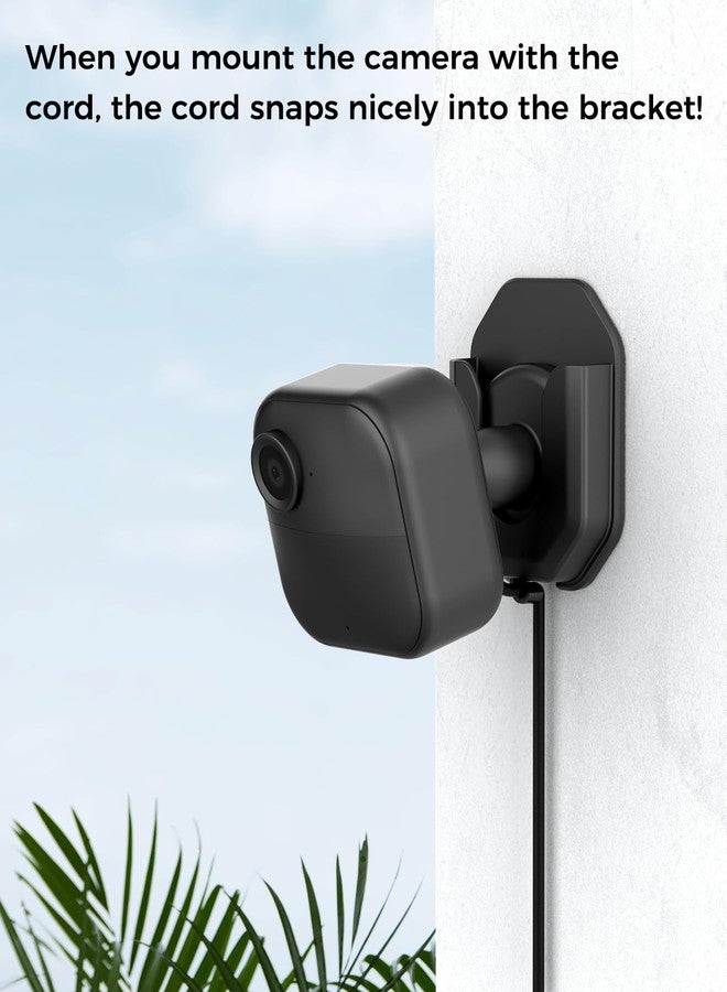 مجموعة من 3 حوامل تثبيت جدارية لكاميرات Blink Mini / Mini 2 / Blink Outdoor 4 / Blink Indoor، بدون حفر أو براغي، لاصقة HBV - Image 5