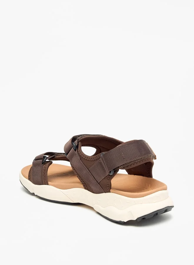Le Confort Textured Floaters with Hook and Loop Closure
