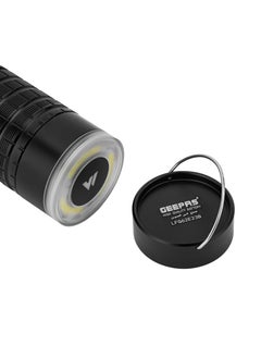 GEEPAS Geepas Waterproof LED Flashlight With Power Bank, Aluminum Alloy Body, High Power LED COB White Light , Red Light, Type C Charging, 24 Hours Working Time, 25 Watt High Power  - Image 4