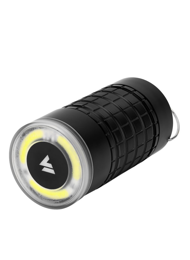 GEEPAS مصباح جيباس LED مقاوم للماء مع بنك طاقة، هيكل من سبائك الألومنيوم، ضوء أبيض LED عالي الطاقة، ضوء أحمر، شحن من النوع C، وقت عمل 24 ساعة، طاقة عالية 25 وات  - Image 5