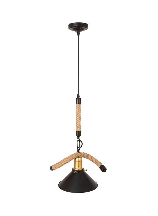 Al-Ameer Rope Black 1 Lamp  - Image 1