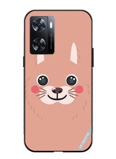 VR CREATIVE Protective Case Cover For Oppo A57/A77s Lama Cartoon Face Design Multicolour  - Image 1