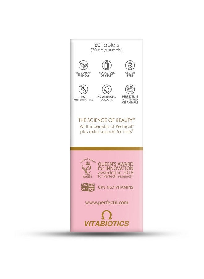 Perfectil Vitabiotics - Perfectil - Plus Nails Extra Support - 60 Tablets - Image 2