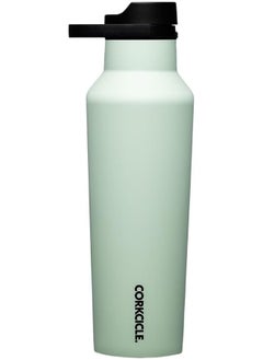 CORKCICLE Corkcicle Insulated Canteen Travel Water Bottle, Triple Insulated Stainless Steel, Easy Grip Straw Mouth, Keeps Beverages Cold for 25 Hours or Warm for 12 Hours, 20 oz, Sage Mist  - Image 1