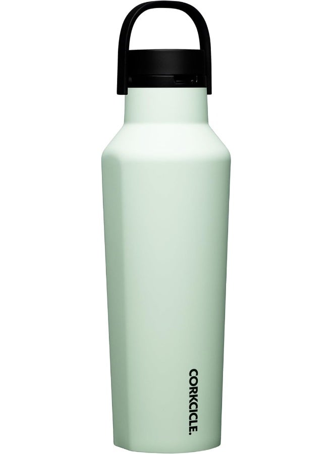 Corkcicle Insulated Canteen Travel Water Bottle, Triple Insulated Stainless Steel, Easy Grip Straw Mouth, Keeps Beverages Cold for 25 Hours or Warm for 12 Hours, 20 oz, Sage Mist - Image 3