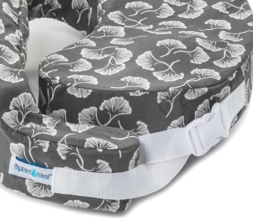 My Brest Friend Original Pillow- Flowing Fans Gray/White - Image 5