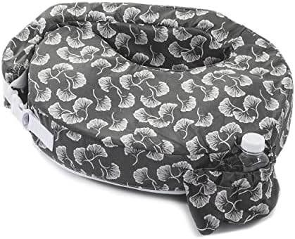My Brest Friend Original Pillow- Flowing Fans Gray/White - Image 1