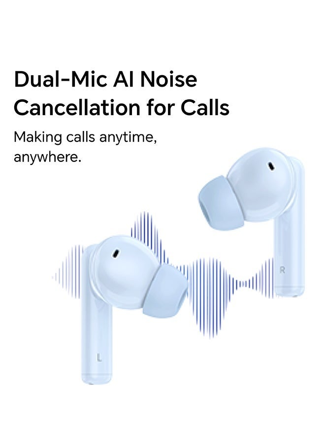 Honor Choice Choice Earbuds X7i Active Noise Cancelling, 40 Hour Long Battery Life, TWS Earphones, White - Image 4