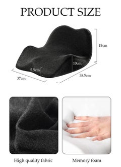 Lumbar Support Seat Cushion Memory Foam Pillow Set Ergonomic Sitting Pad Non-Slip Coccyx Orthopedic Lower Back Pillow with Washable Breathable Cover for Tailbone Pain Sciatica Relief Office Desk Chair - pzsku/Z75F78A81AA8A8C4A1E92Z/45/_/1719636441/a92dae81-b49a-4975-a224-2827aa7622df