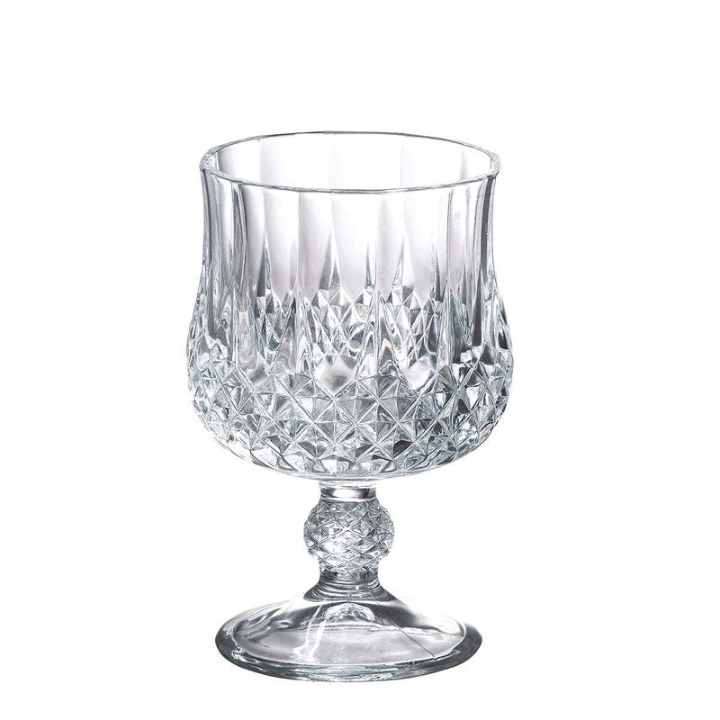 AVMPHD Crystal Brandy Glass Set of 6 190 ML Sherry Brandy Cognac Snifter Glasses Handcrafted Crystal Glass Great for Spirits Drinks Bourbon Wine Elegant Wine Glass - Image 1