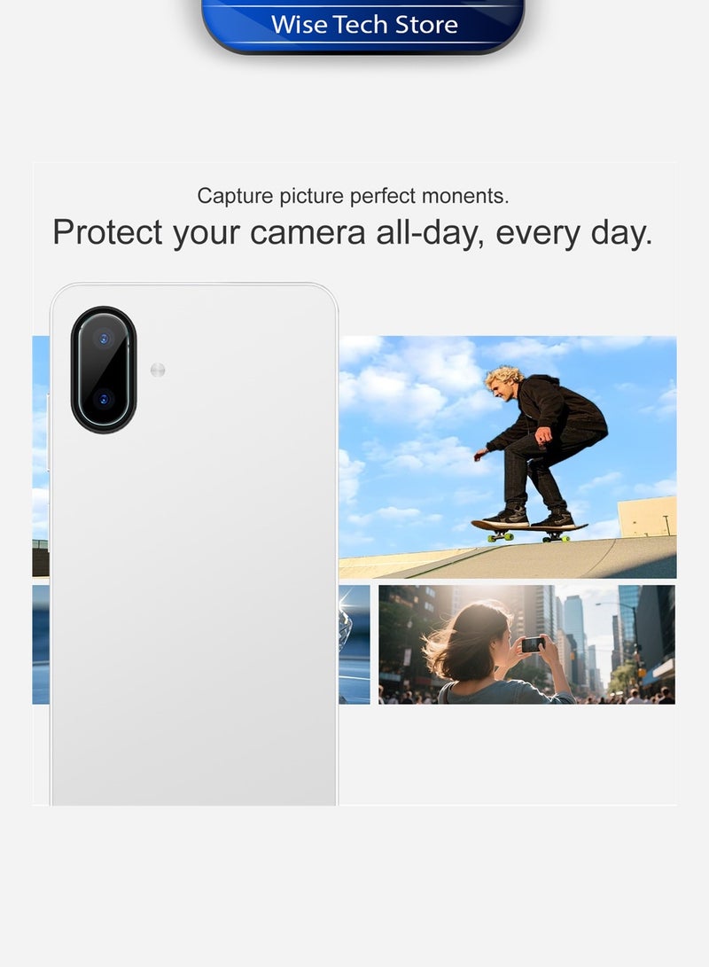Wtech Samsung Galaxy A07 4G 2025 Premium Camera Lens Film Protector Shield (MLHICR) - Clear - Image 4