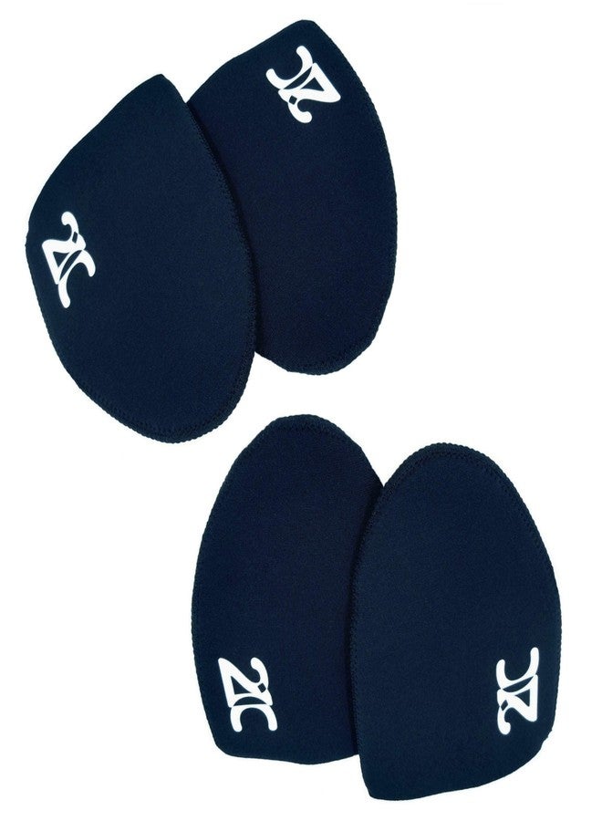 21C 1.5mm Thermal Neoprene Toe Warmers - 2 Pairs (4 Foot Warmer Booties) for Cycling, Hiking, Camping - Toe Socks - 2 Size 2 - Image 1