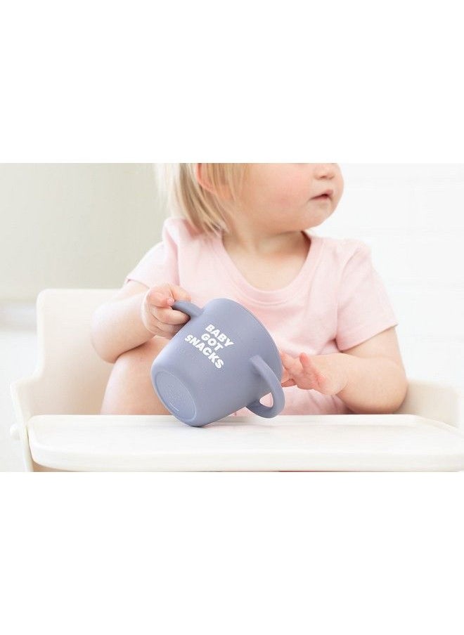 Bella Tunno Happy Snacker Spill Proof Snack Cups For Toddlers And Babies Snack Containers Made From Silicone Bpa Free Soft Opening & Removable Lid (Baby Got Snacks)  - Image 4