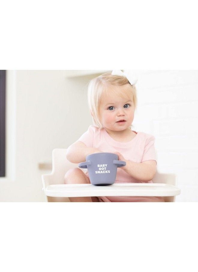 Bella Tunno Happy Snacker Spill Proof Snack Cups For Toddlers And Babies Snack Containers Made From Silicone Bpa Free Soft Opening & Removable Lid (Baby Got Snacks)  - Image 5
