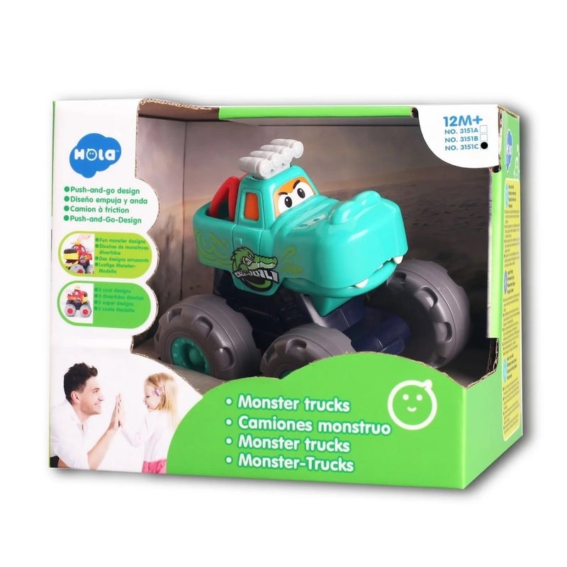 Hola - Monster Crocodile Truck - 3151C - Image 5