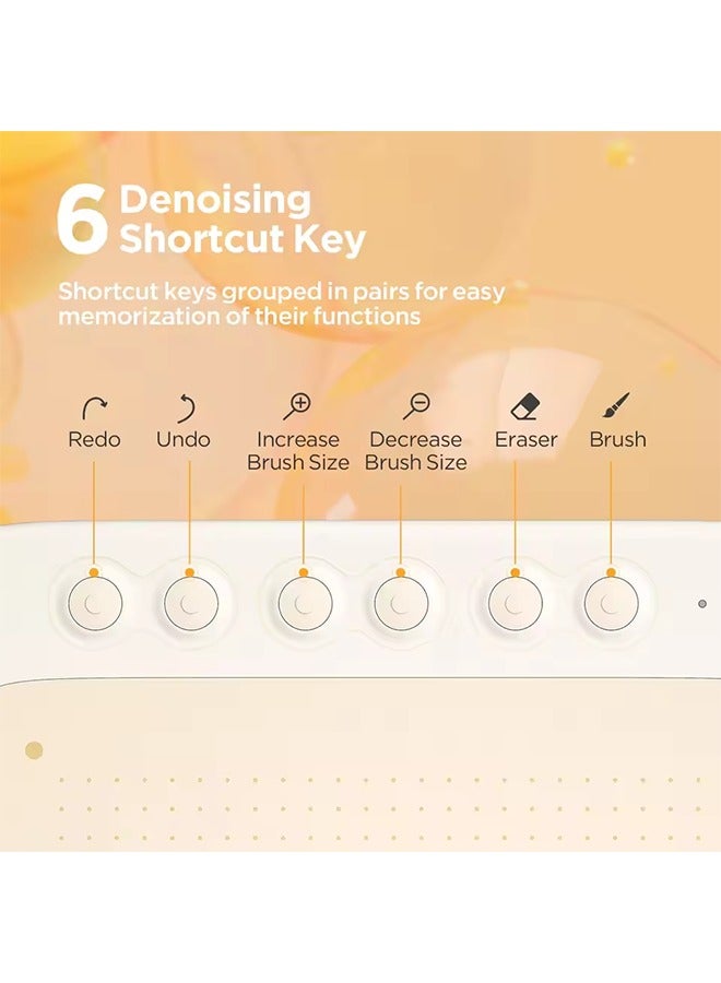 Ugee Q6 Graphic Tablet Drawing Tablet Digital Drawing Board Writing Pad for Children Kids Support Android PC Mac - Image 5