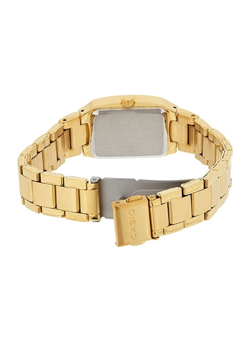 CASIO Women's Water Resistant Analog Watch LTP-1165N-9CRDF - 21 mm - Gold - Image 2