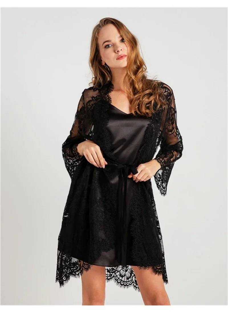 Magic Form 32805 - Tassel Lace Dressing Gown