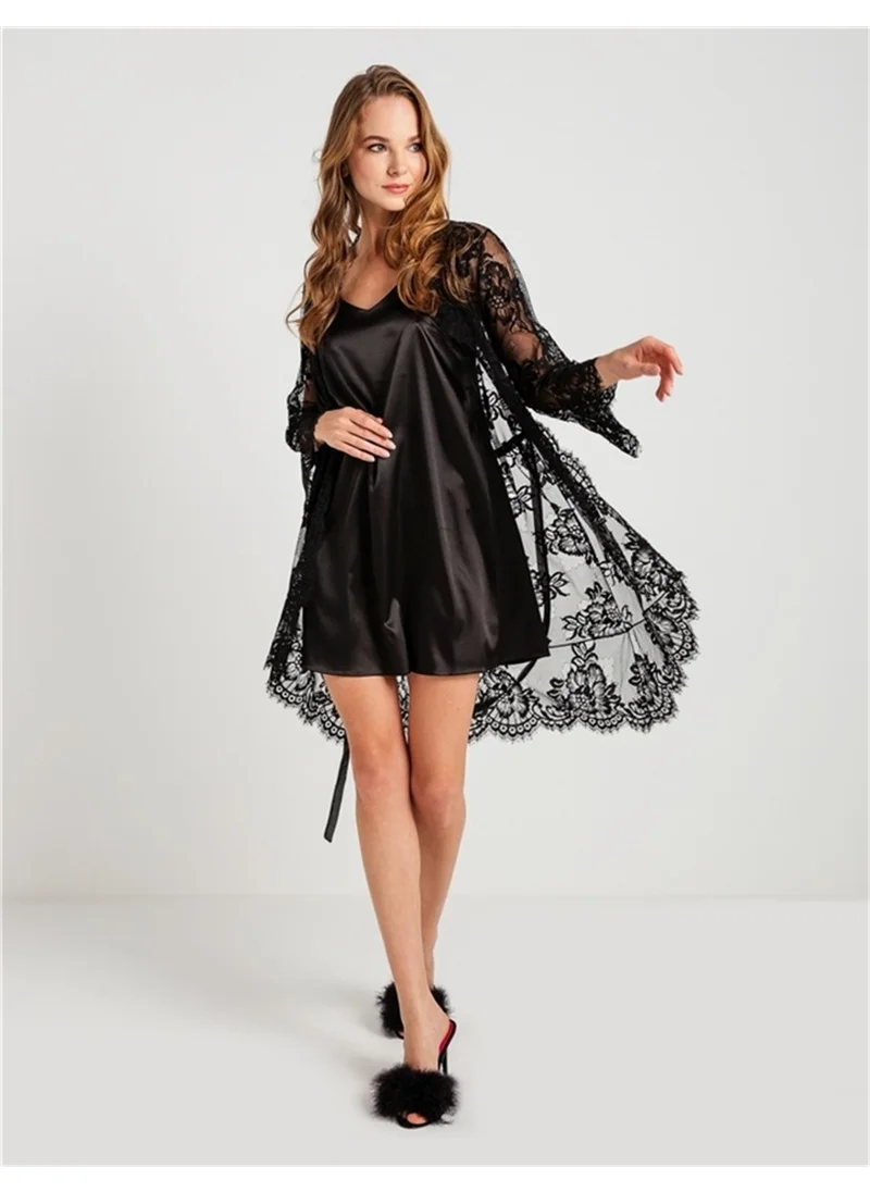 Magic Form 32805 - Tassel Lace Dressing Gown