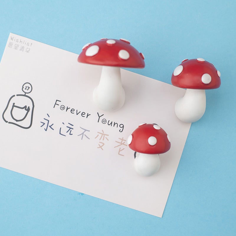 Red Mushroom Fridge Magnet - Image 1